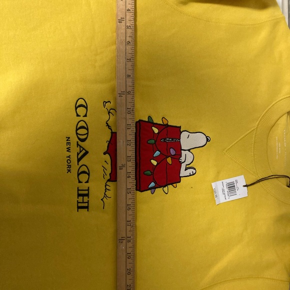 Coach snoopy lights crew sweater - Picture 10 of 11